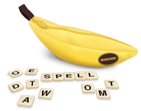  Bananagrams - Kirjainten taikaa ja hauskaa kilpailua!